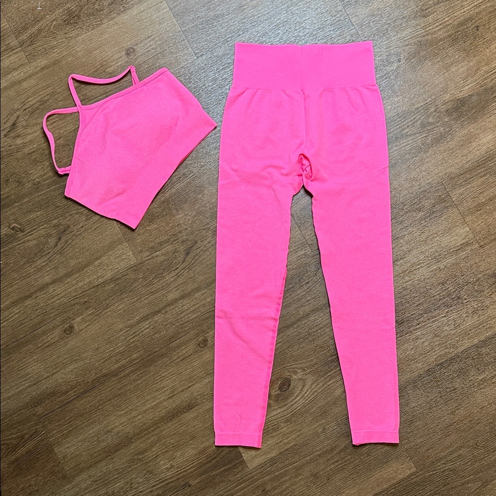 HYZ Pink Women's Activewear Set
